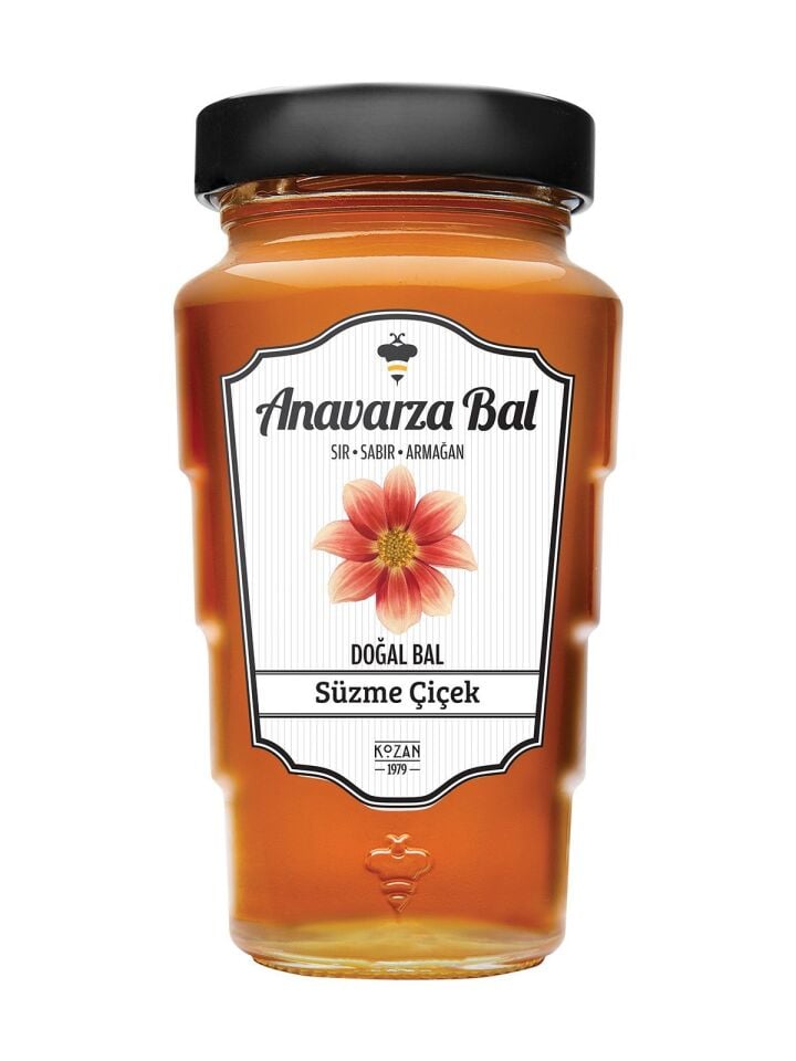 Anavarza Süzme Çiçek Balı 450g