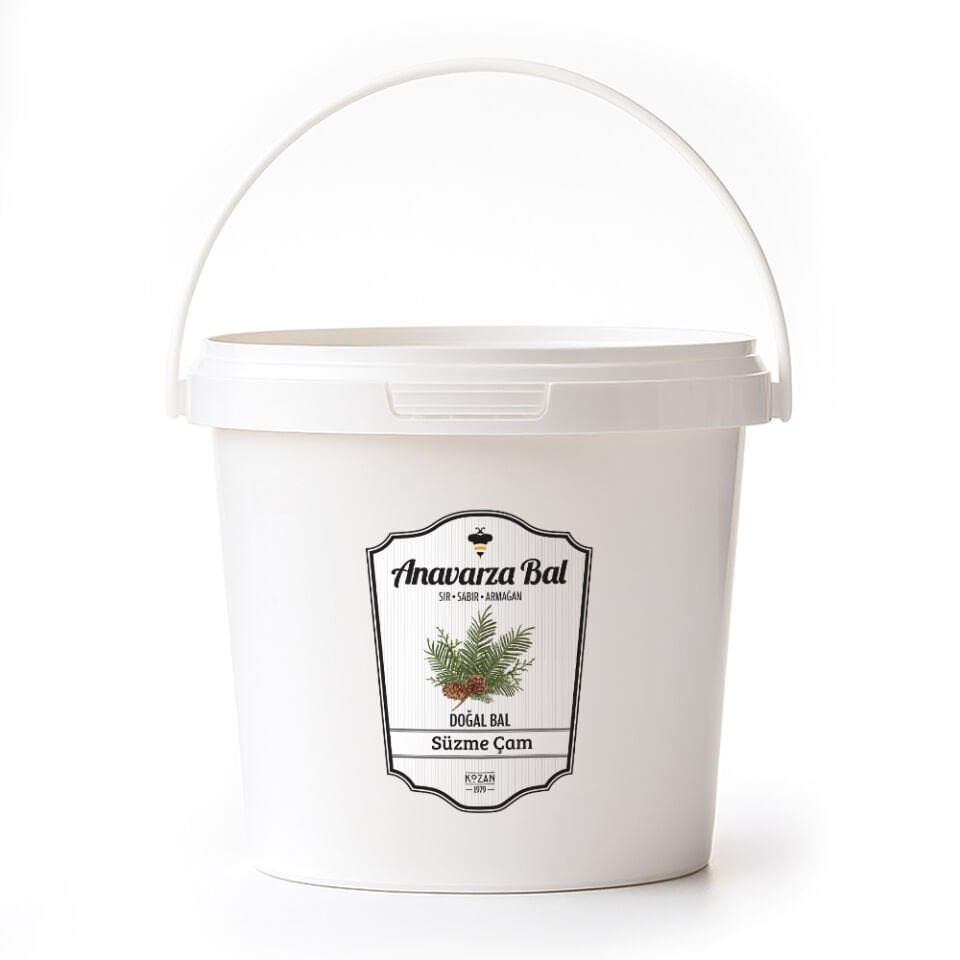 Anavarza Kova Süzme Çam Balı 20kg