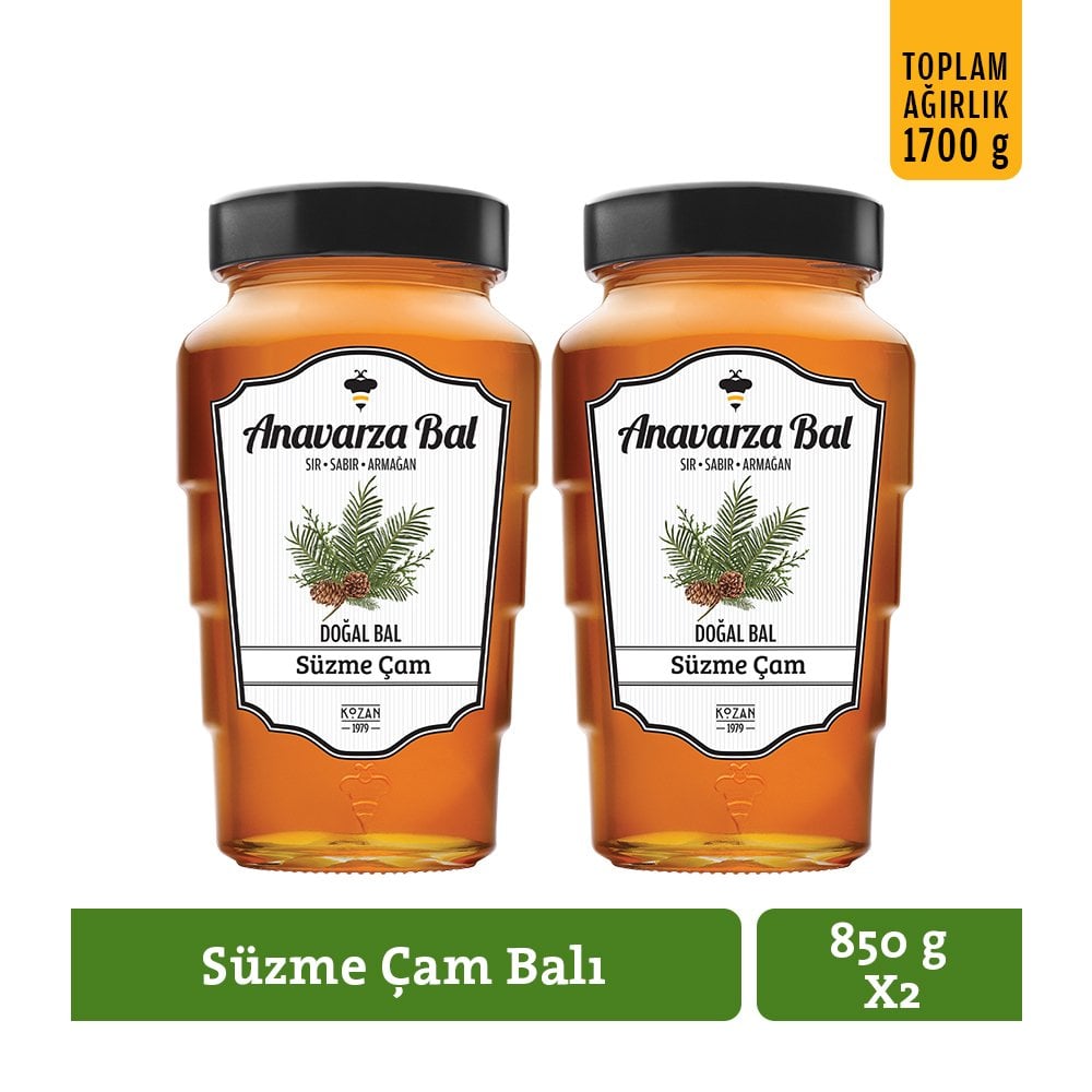 Anavarza Çam Balı 850g x 2 Adet